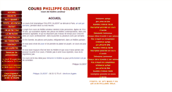 Desktop Screenshot of cours-theatre.net
