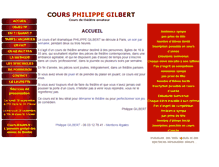 Tablet Screenshot of cours-theatre.net